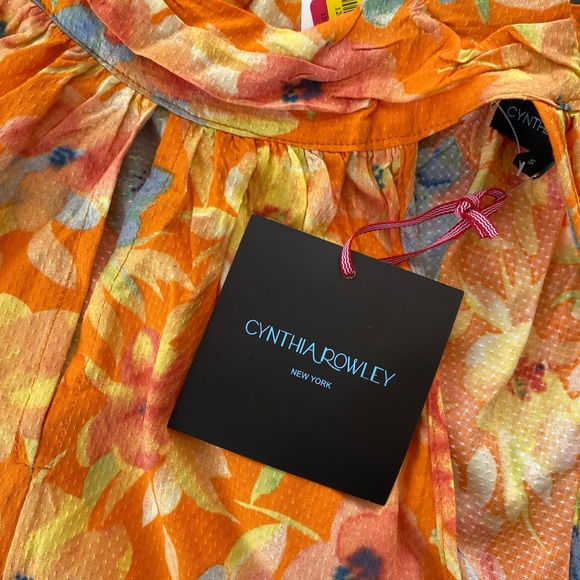 Cynthia Rowley Floral Halter Top: Size: Small - Picture 5 of 5